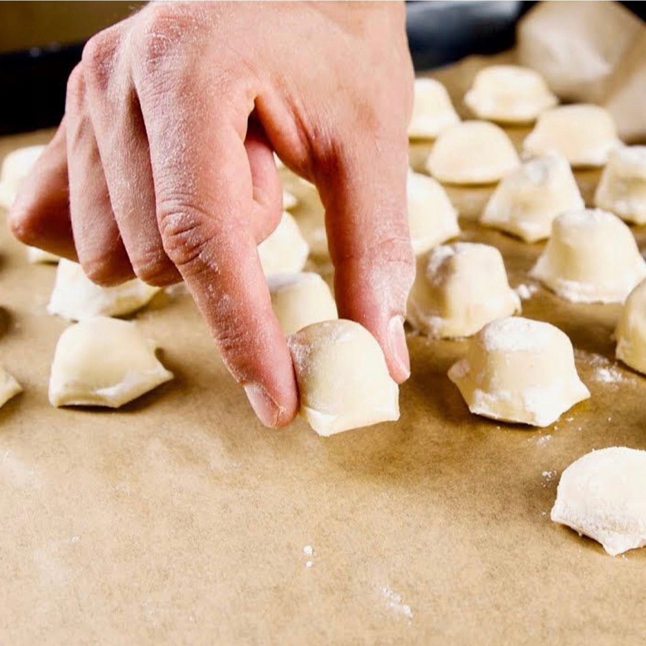 🥟 Forma do uszek 🥟